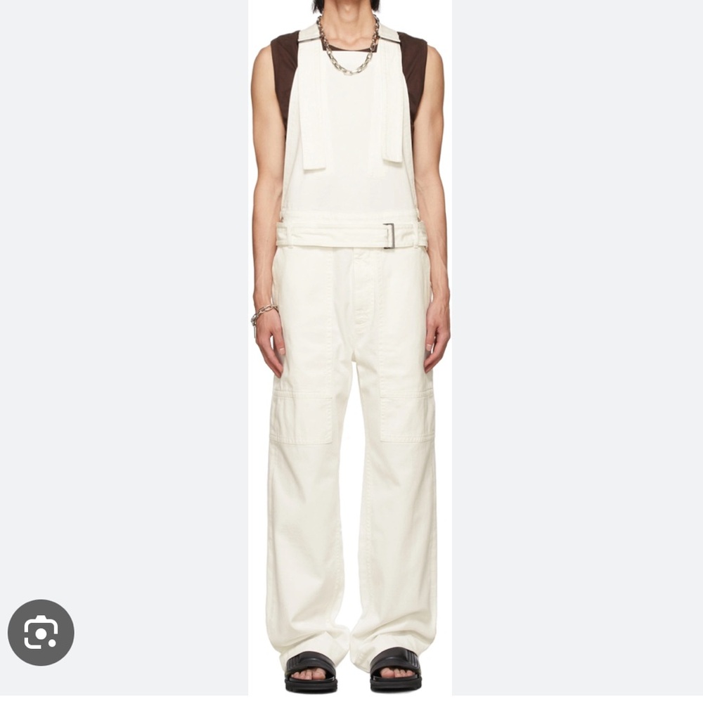 BLACK Dries Van Noten Overalls